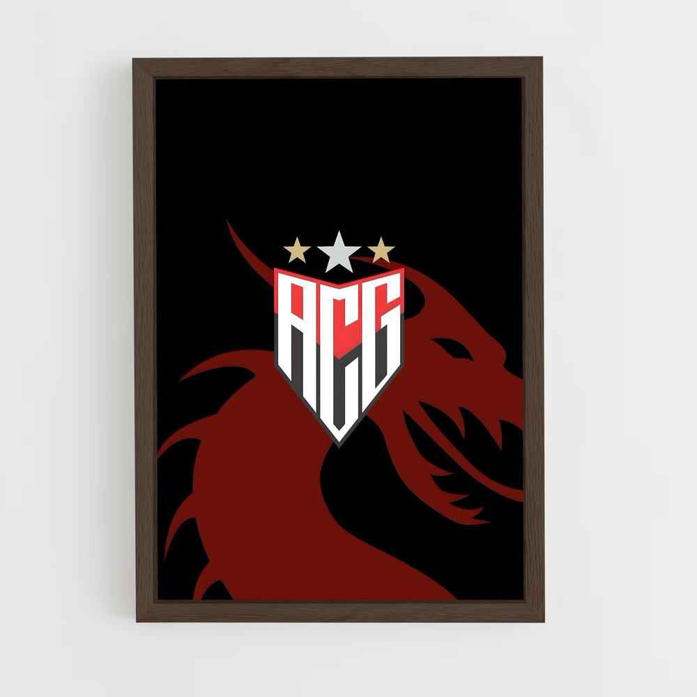 ap-club atletico goianiense-4 cadre Bois foncé