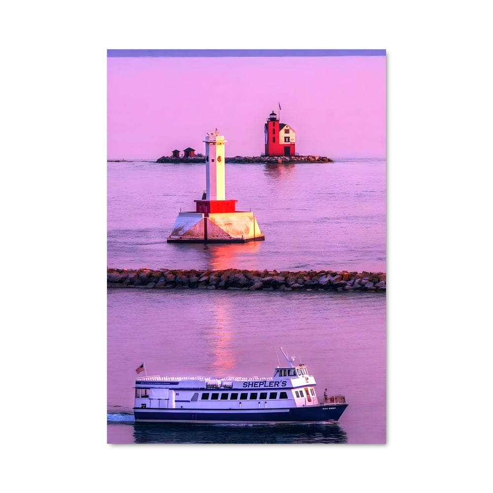 Poster Phare et Voile
