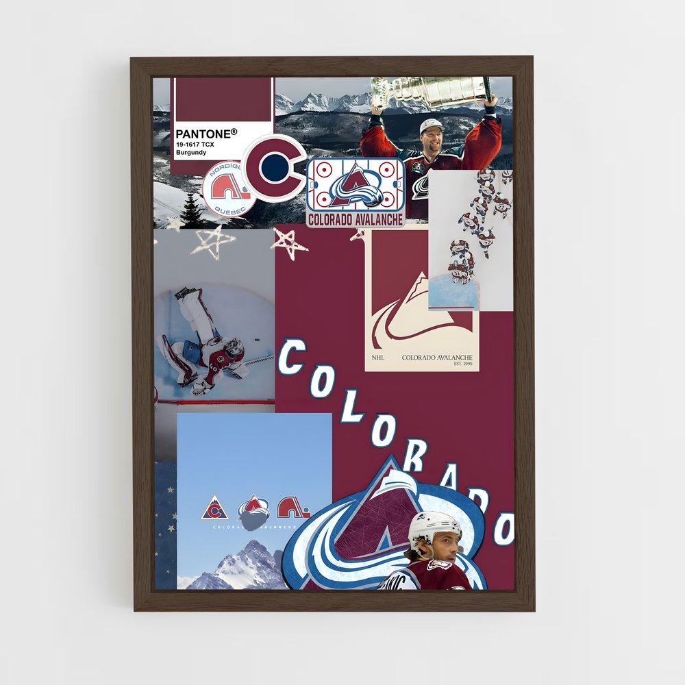 ap-colorado avalanche-11 cadre Bois foncé