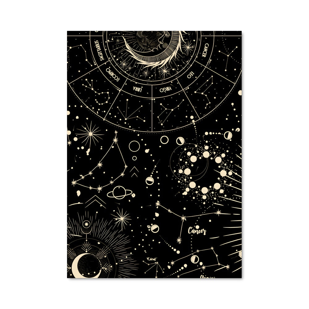 Poster Cosmos Noir