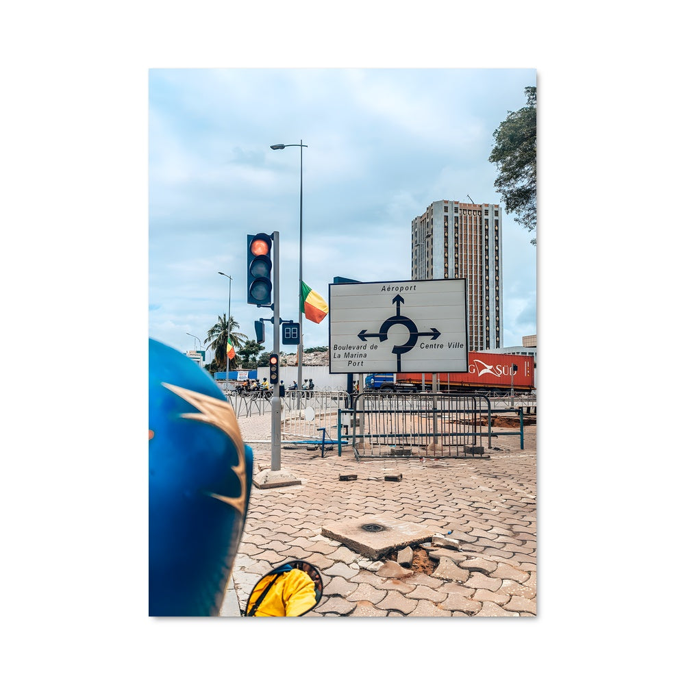 Poster Ombre de Cotonou