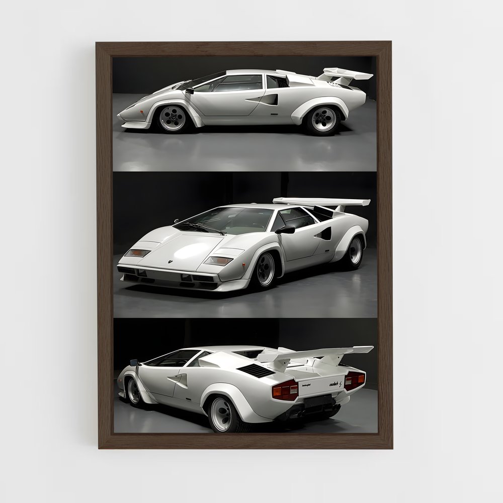 ap-countach-1 cadre Bois foncé