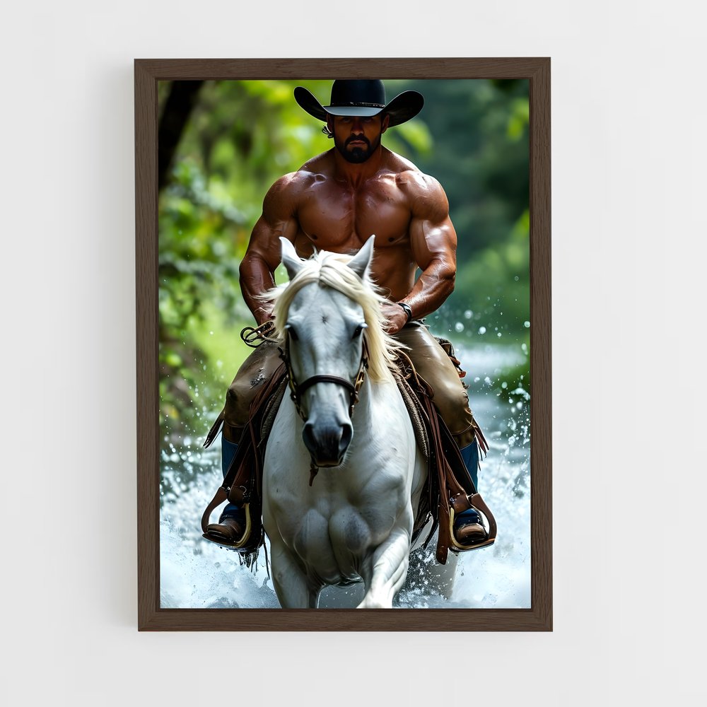 ap-cowboys-2 cadre Bois foncé