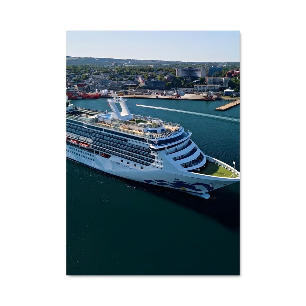 Poster Croisière à Stockholm
