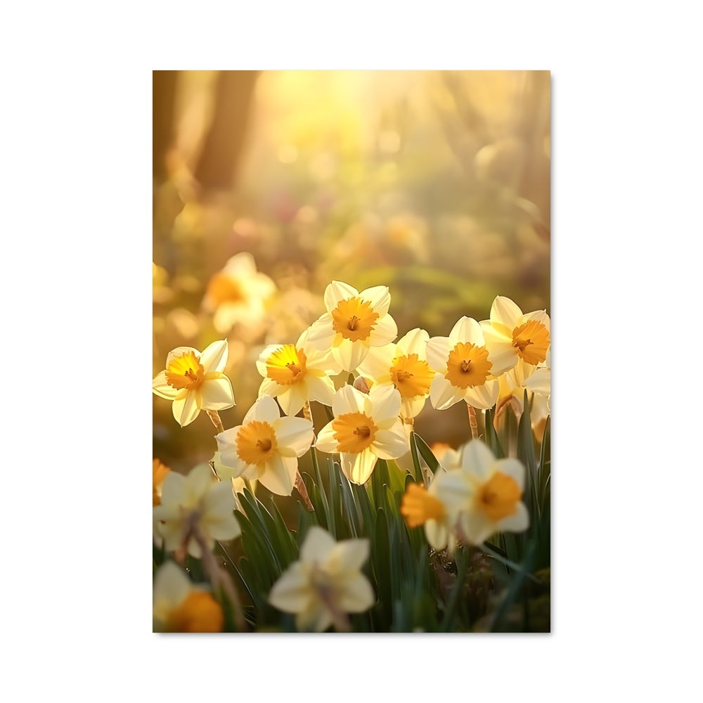 Poster Daffodils Enchantés