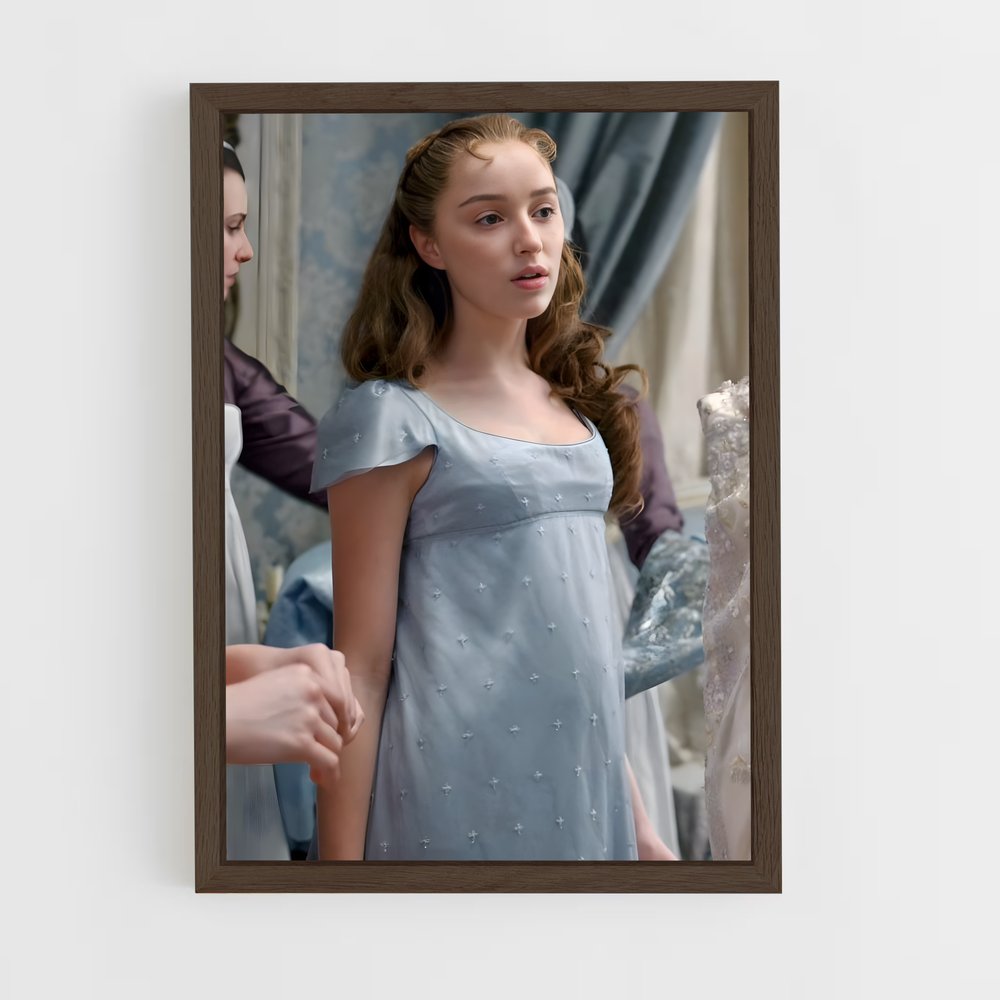 ap-daphne bridgerton-5 cadre Bois foncé
