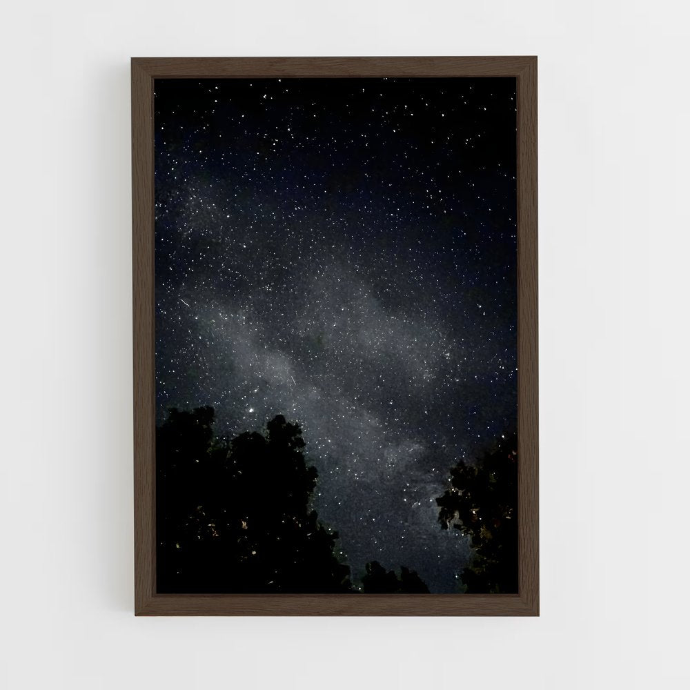 ap-dark sky-2 cadre Bois foncé