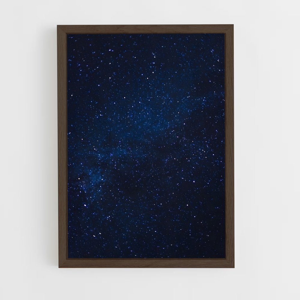 ap-dark sky-7 cadre Bois foncé
