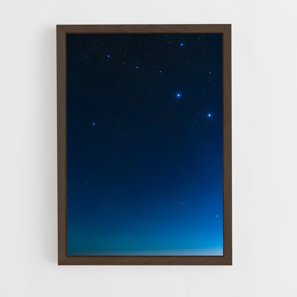 ap-dark sky-9 cadre Bois foncé