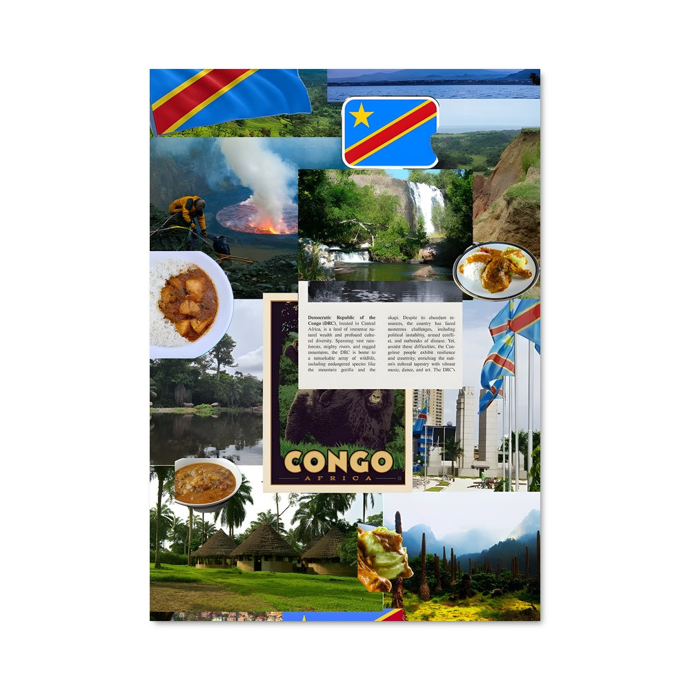 Poster Democratic republic of congo 86209