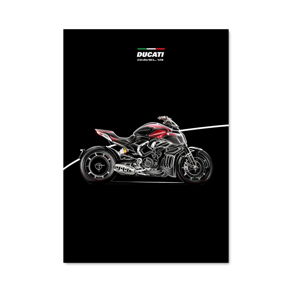 Poster Vitesse de la Diavel
