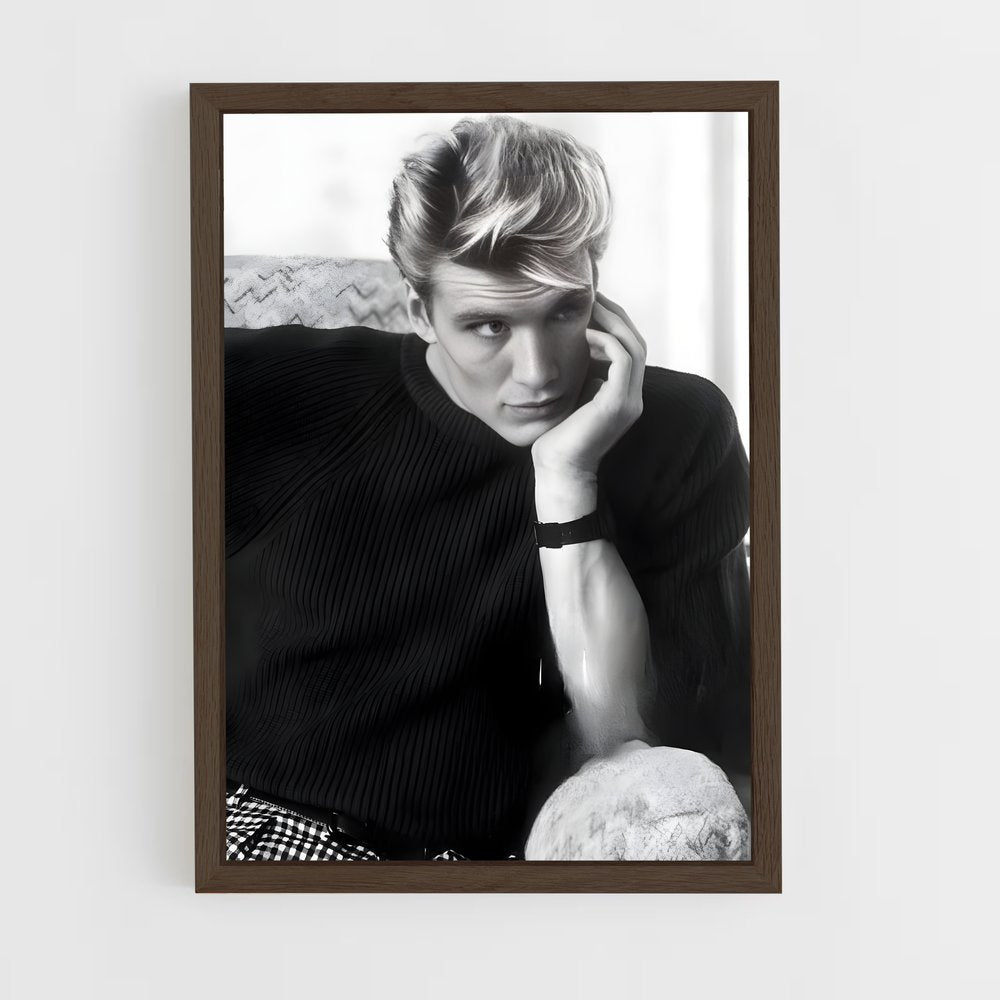 ap-dolph lundgren-1 cadre Bois foncé