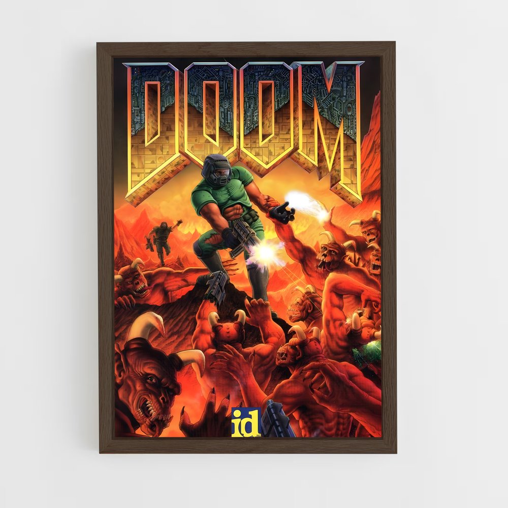 ap-doom-2 cadre Bois foncé