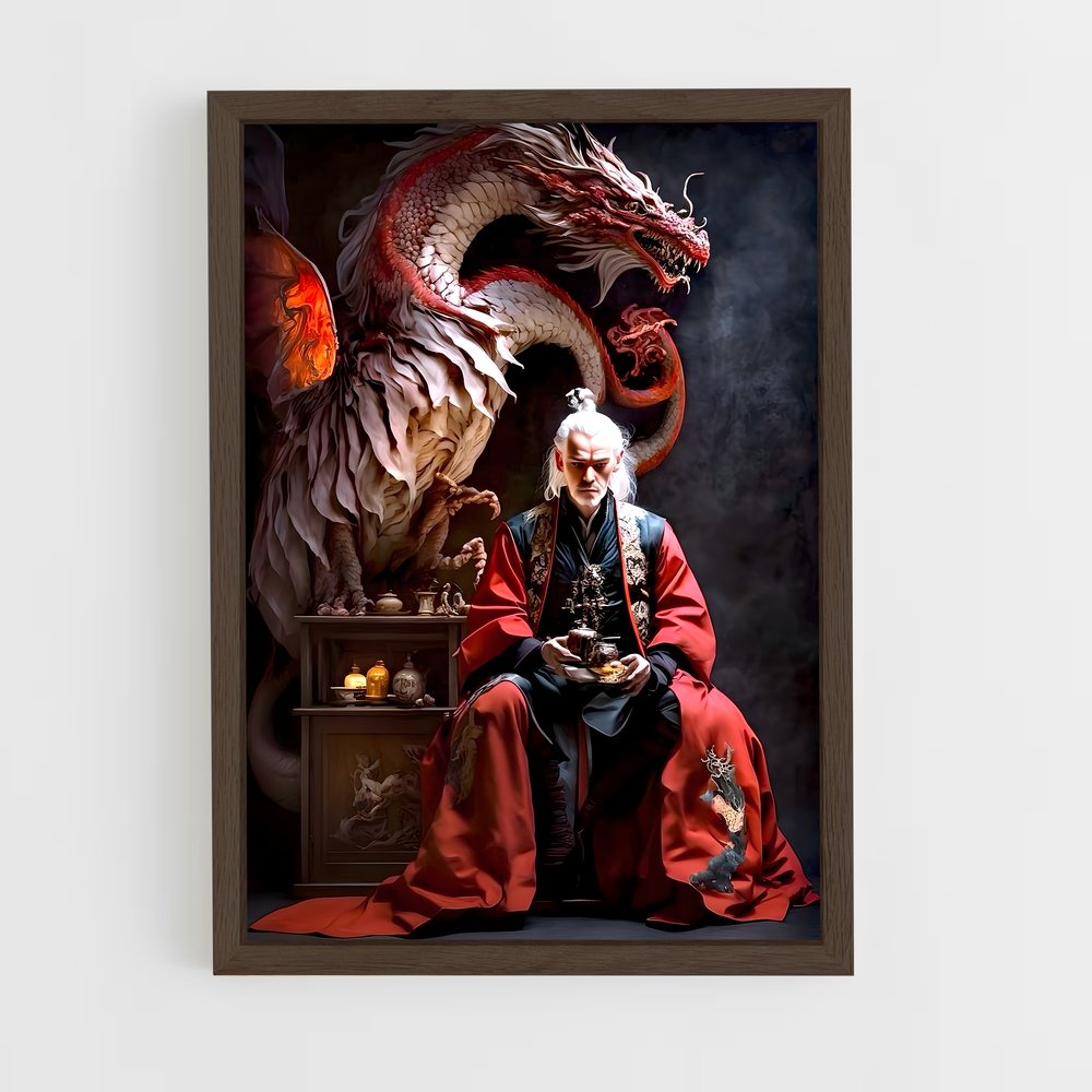ap-dragon king-10 cadre Bois foncé