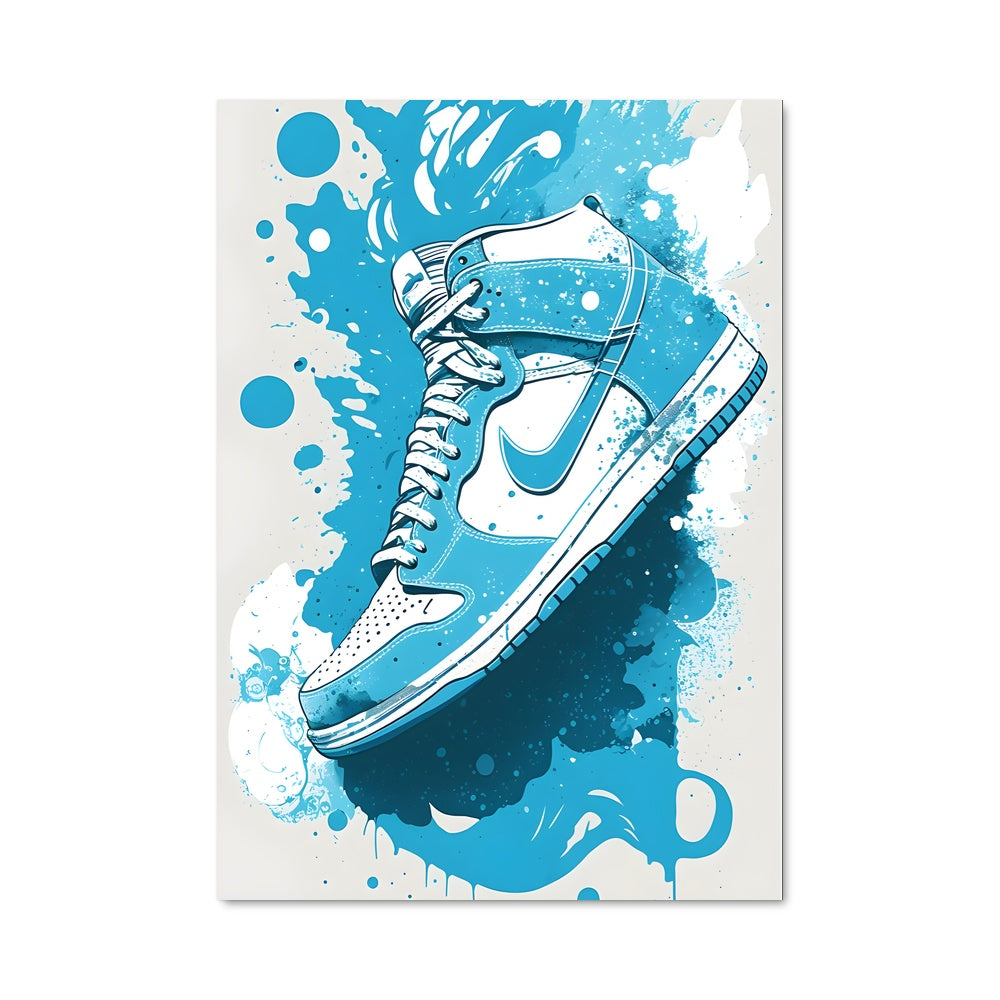 Poster Blue Splash Dunk