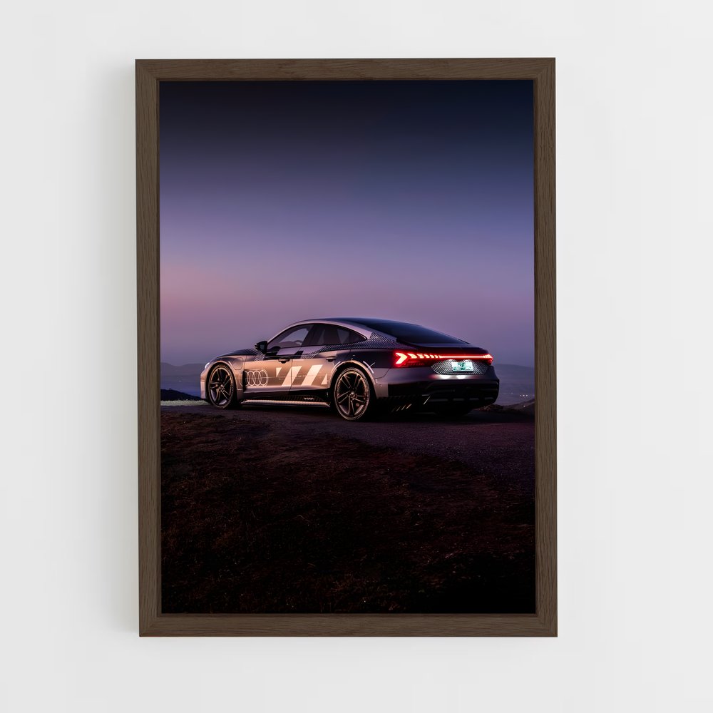 ap-e-tron gt-4 cadre Bois foncé