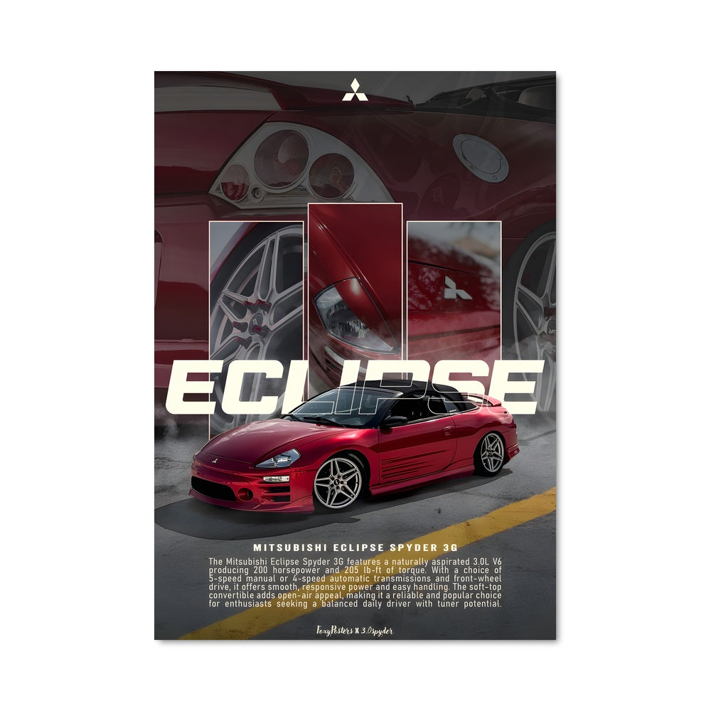 Poster E-Force Red Racer