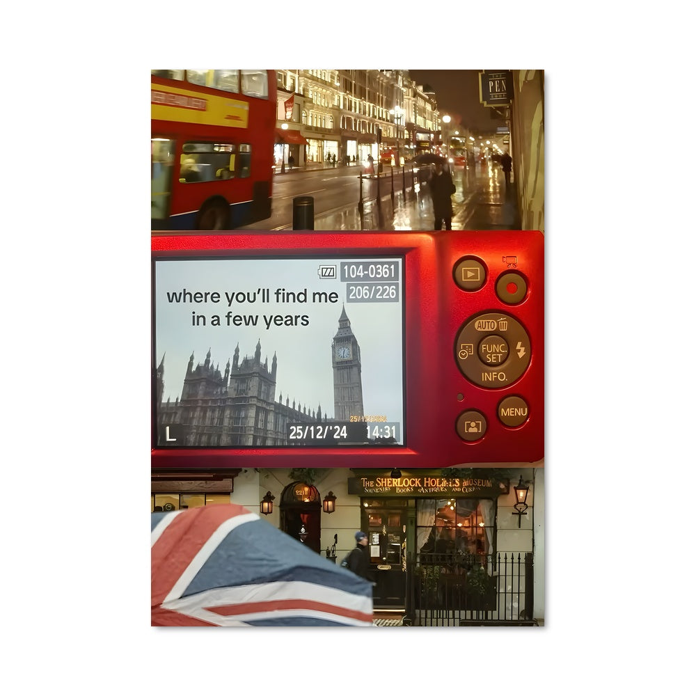 Poster London Bus Adventure