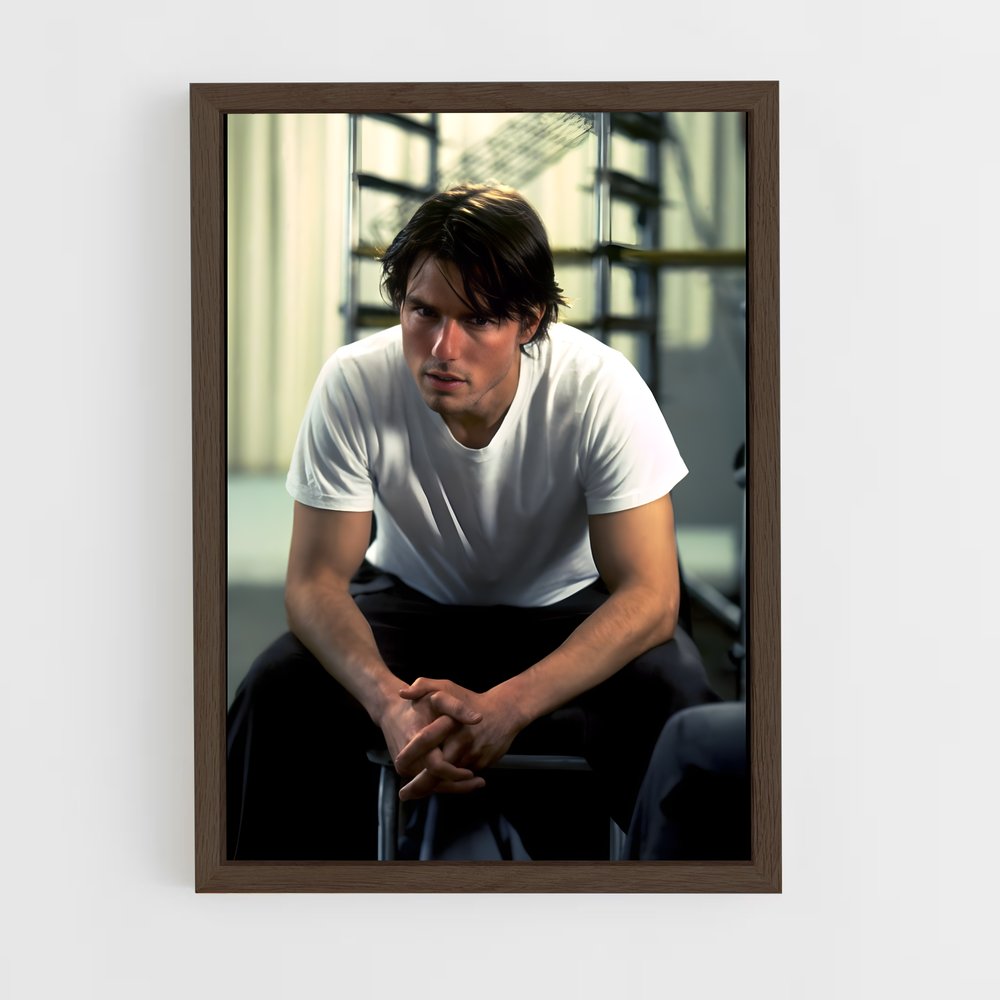 ap-ethan hunt-1 cadre Bois foncé