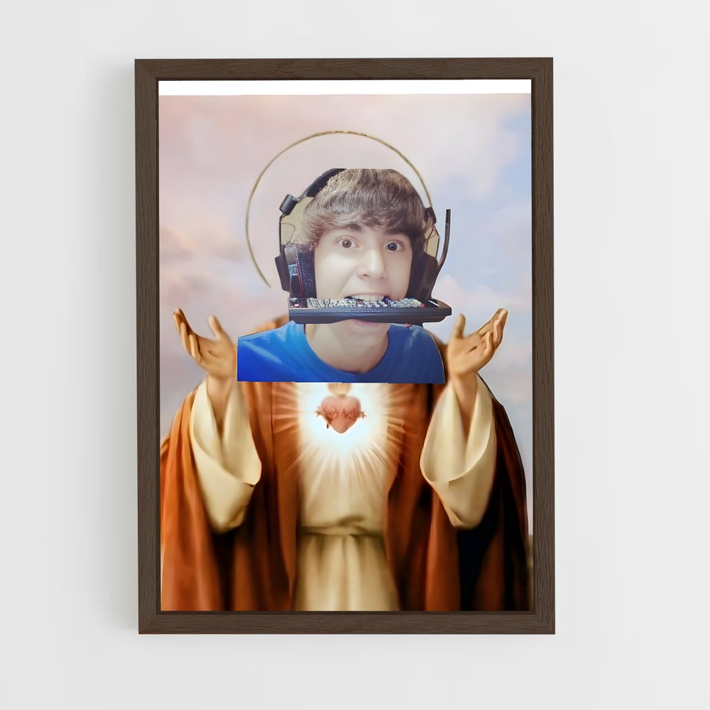 ap-favij-2 cadre Bois foncé