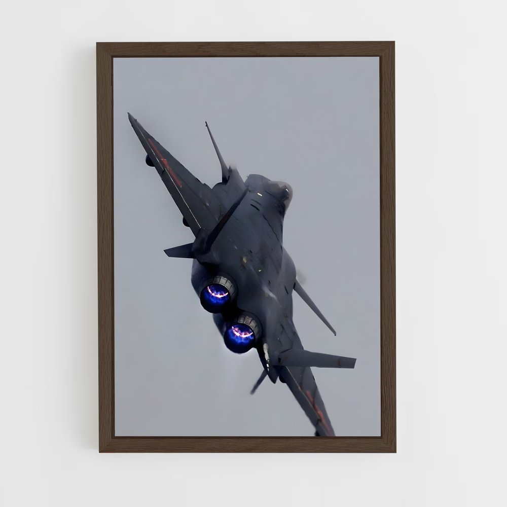 ap-fighter jets-13 cadre Bois foncé