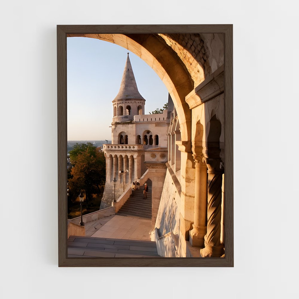 ap-fishermans bastion-9 cadre Bois foncé