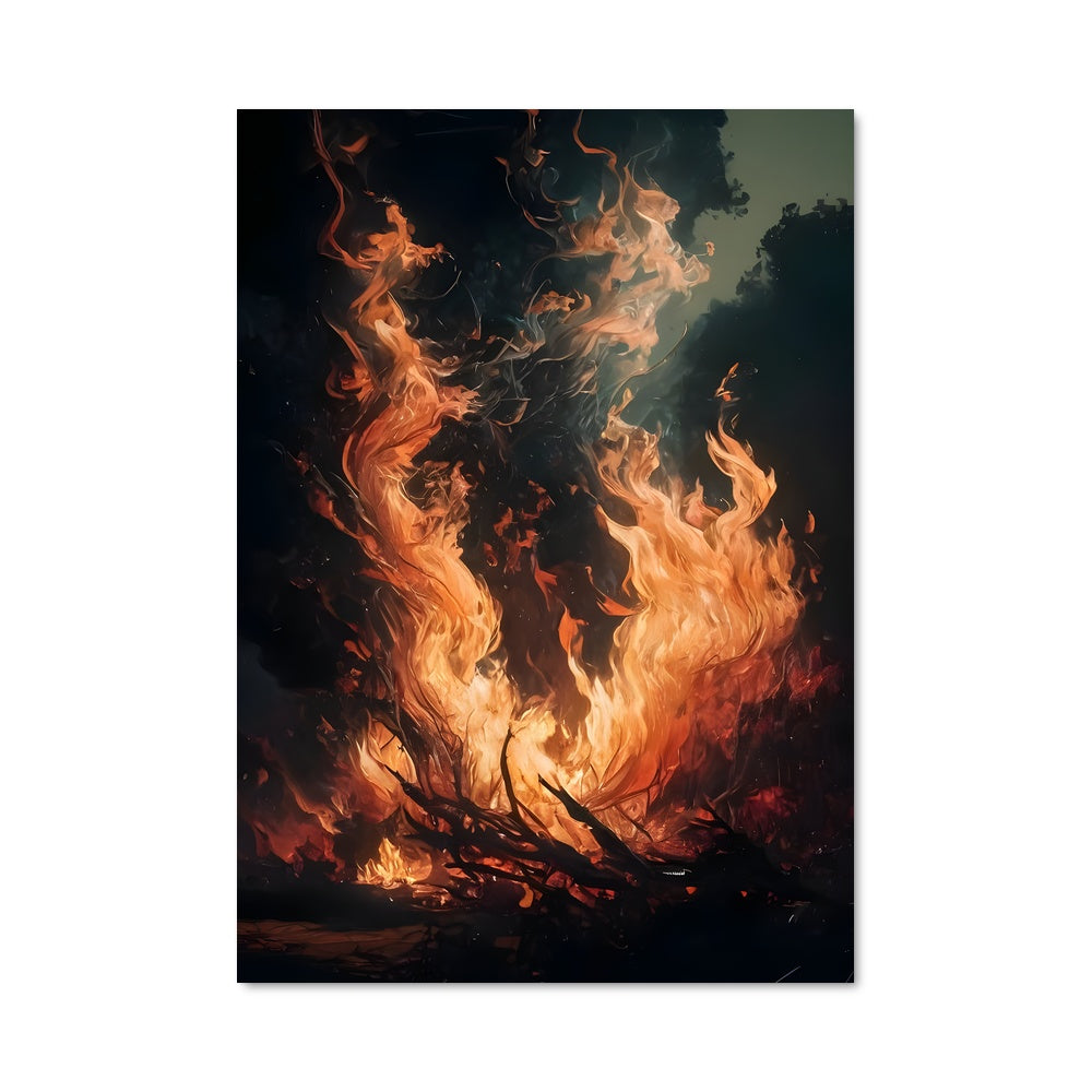 Poster Flame 94874