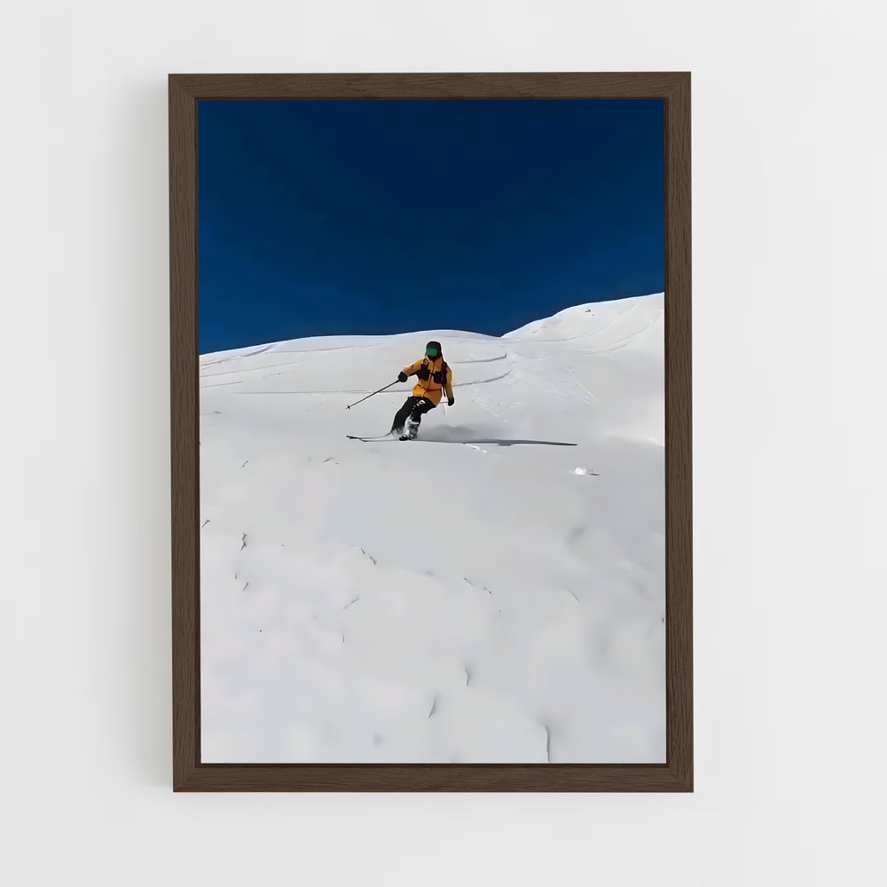 ap-freeride world tour skiing-3 cadre Bois foncé