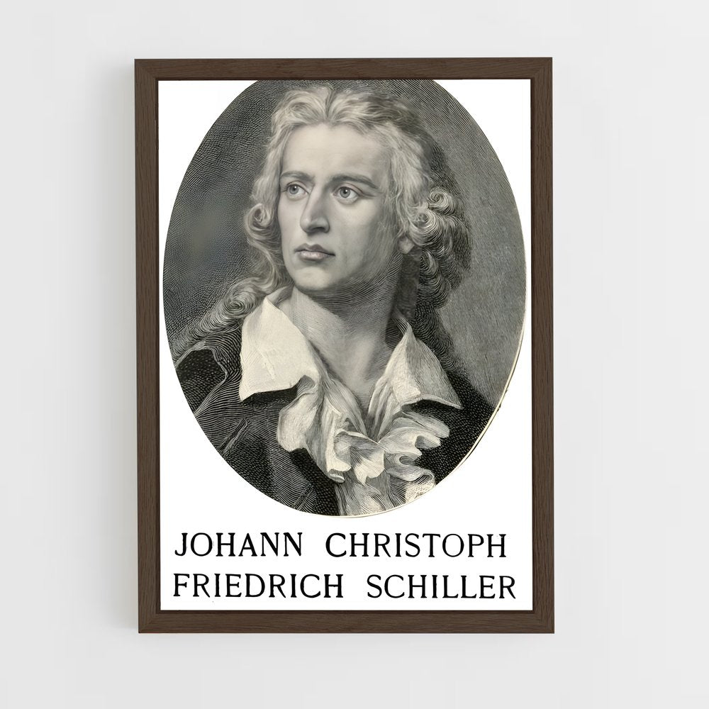 ap-friedrich schiller-6 cadre Bois foncé