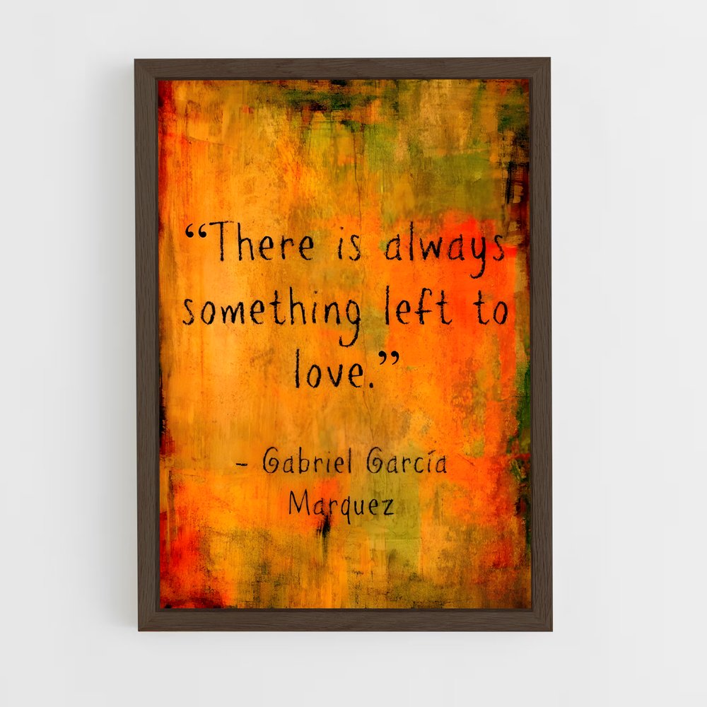 ap-gabriel garcia marquez-5 cadre Bois foncé