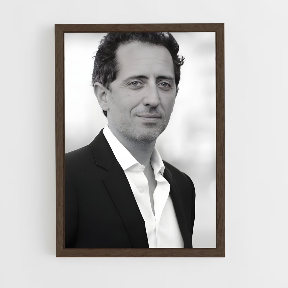 ap-gad elmaleh-4 cadre Bois foncé