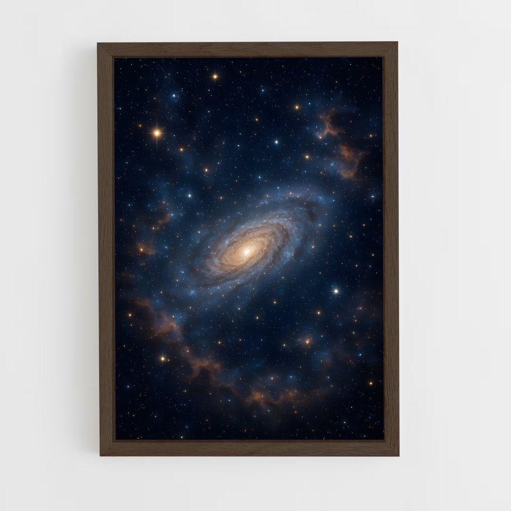 ap-galaxies-30 cadre Bois foncé