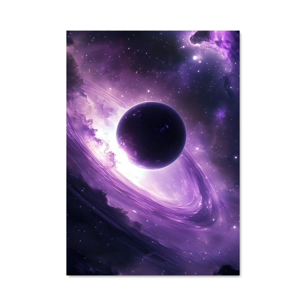 Poster Galaxie Violette