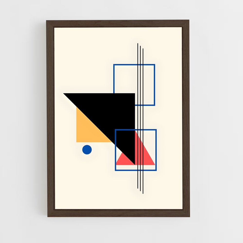 ap-geometric-9 cadre Bois foncé