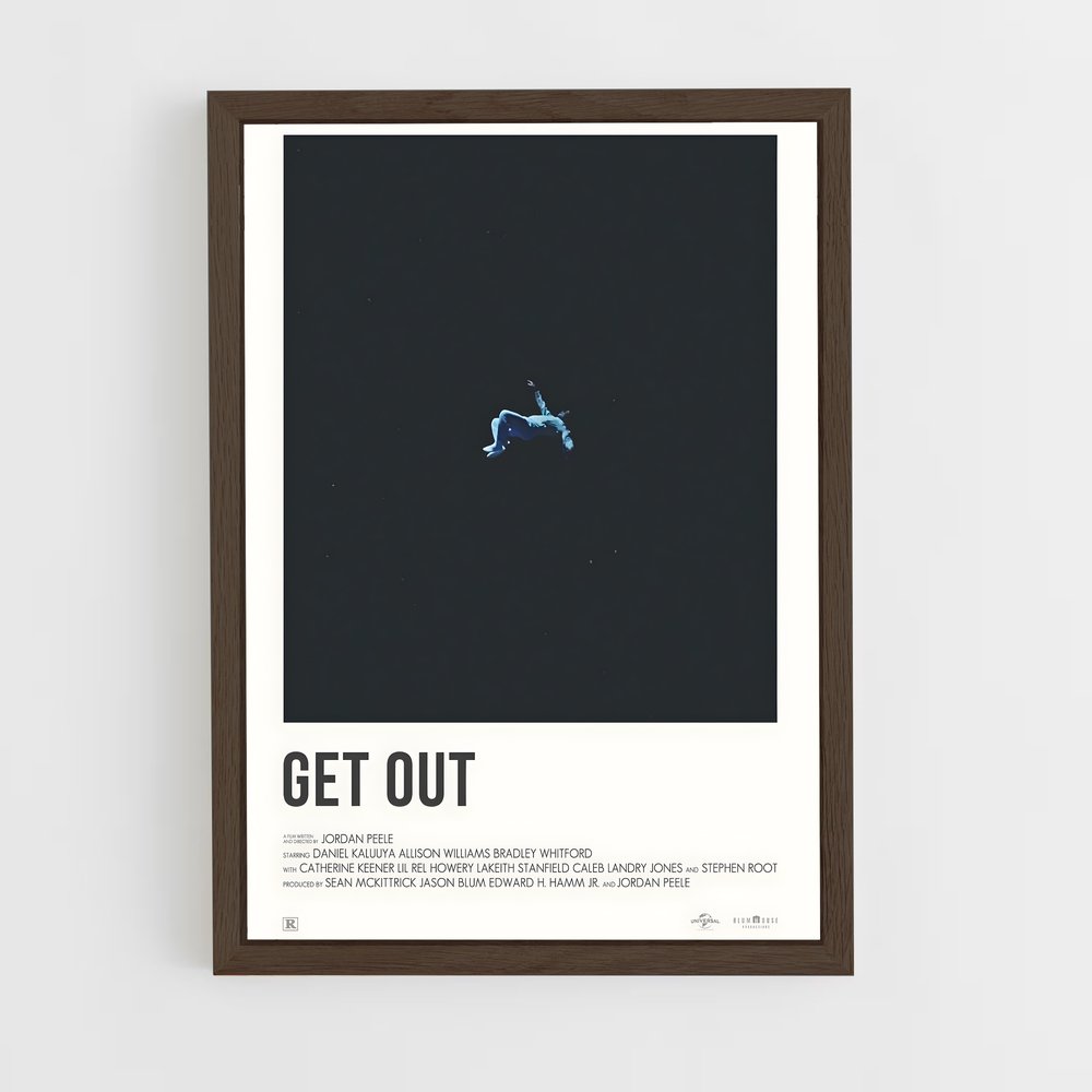 ap-get out-4 cadre Bois foncé
