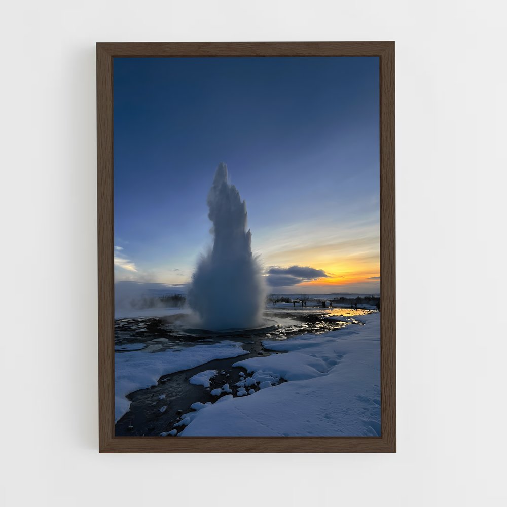 ap-geysir-13 cadre Bois foncé