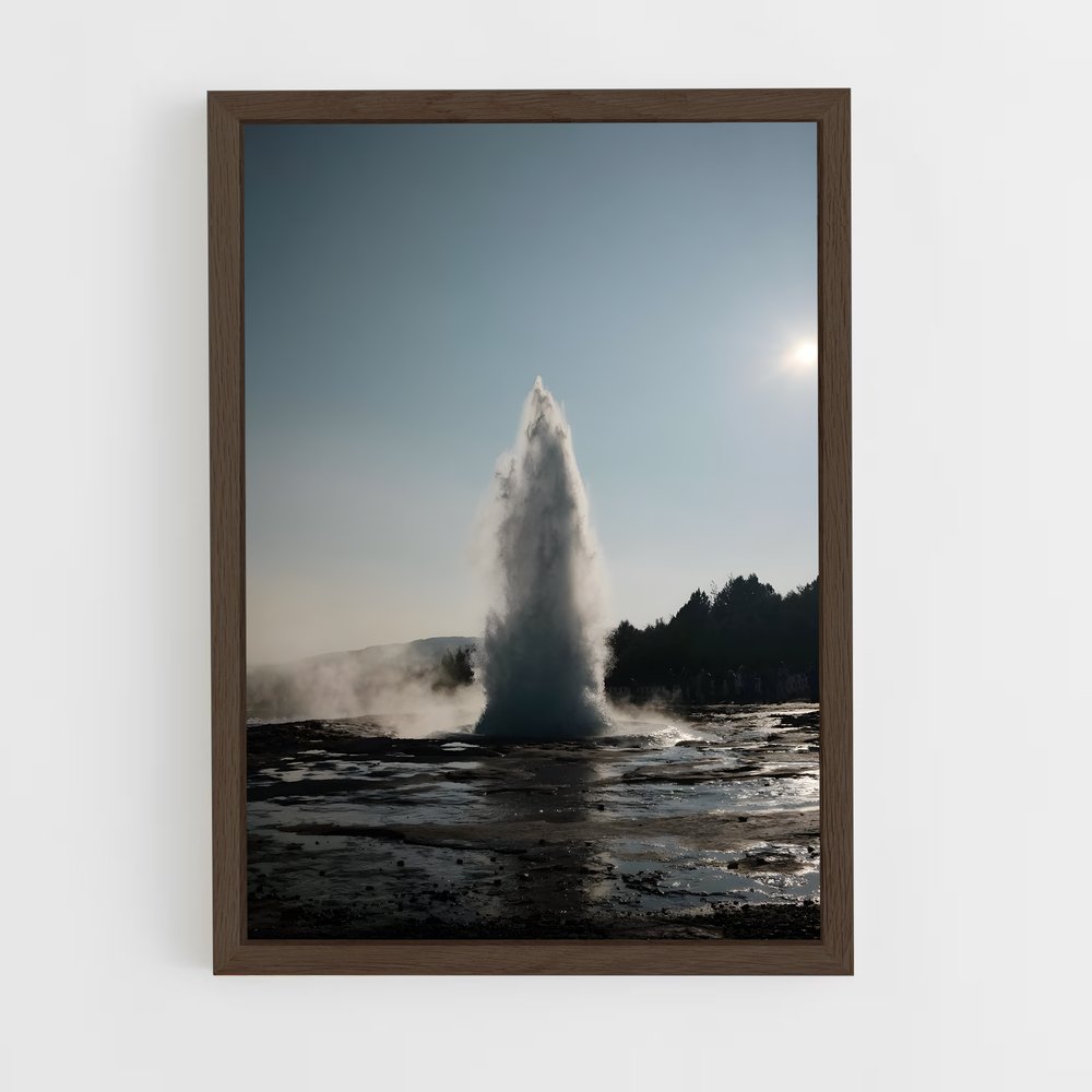 ap-geysir-14 cadre Bois foncé