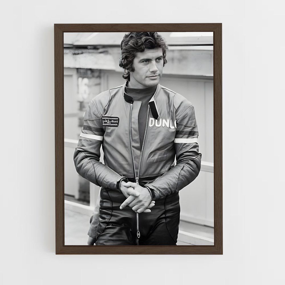 ap-giacomo agostini-1 cadre Bois foncé