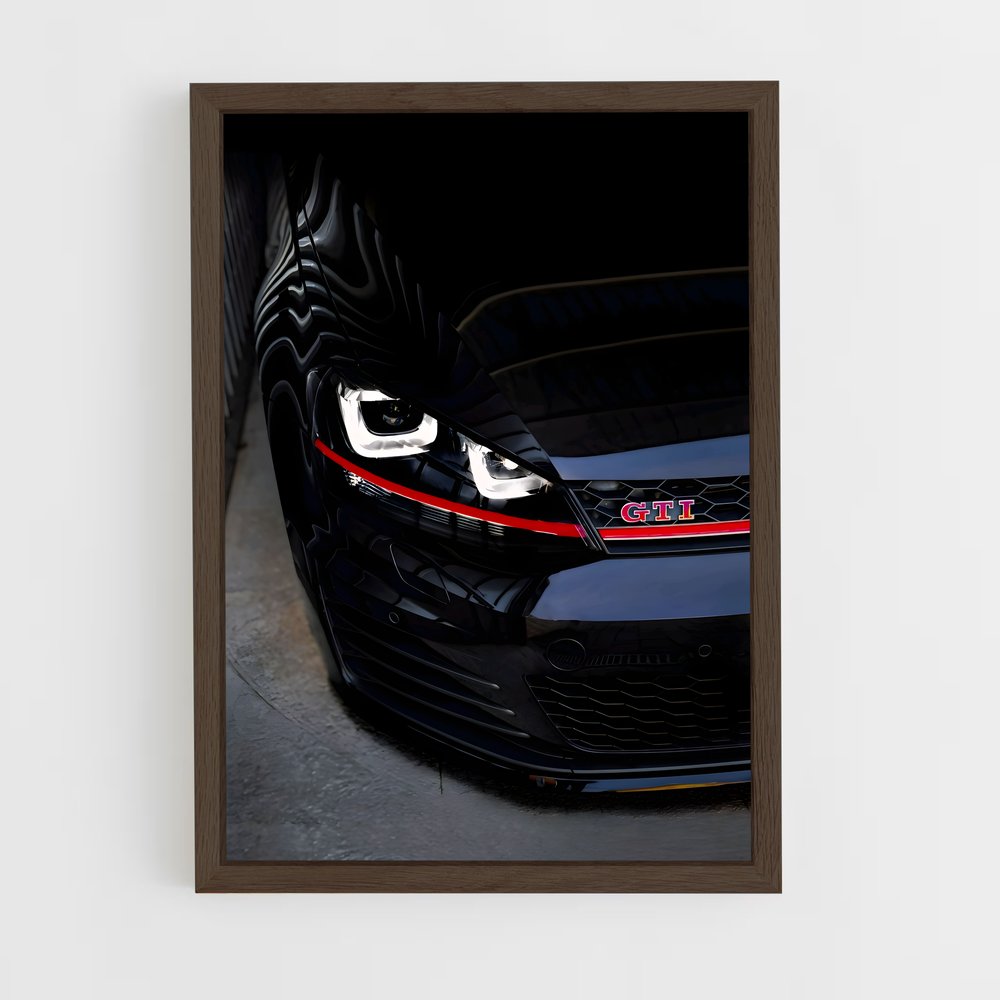 ap-golf gti-10 cadre Bois foncé