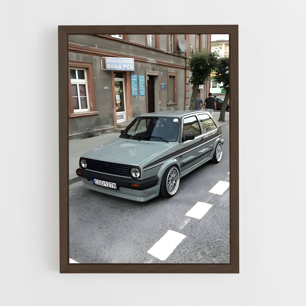 ap-golf gti mk2-1 cadre Bois foncé
