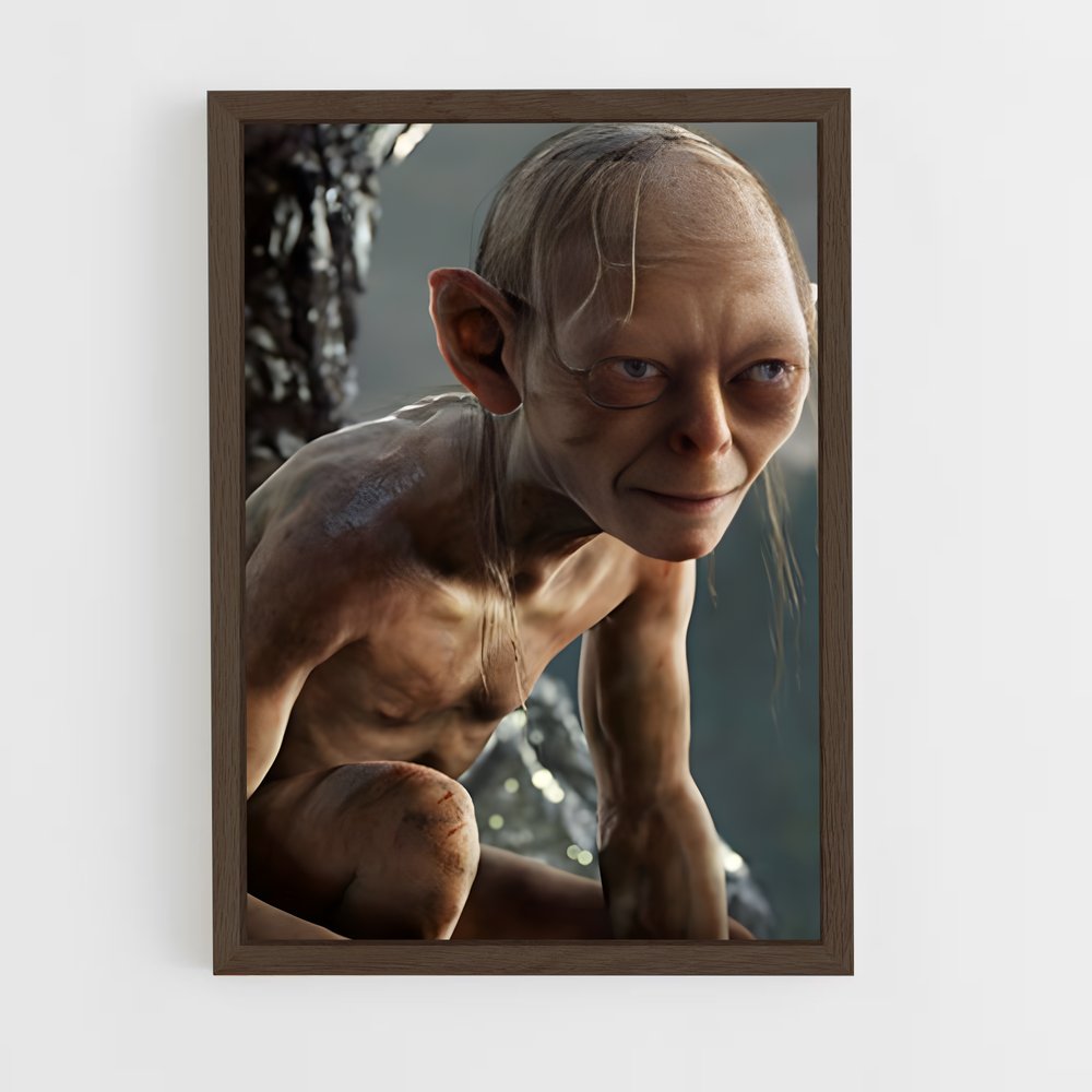 ap-gollum-3 cadre Bois foncé