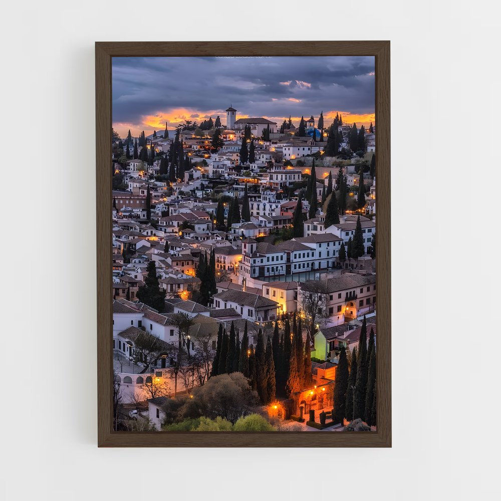 ap-granada-3 cadre Bois foncé