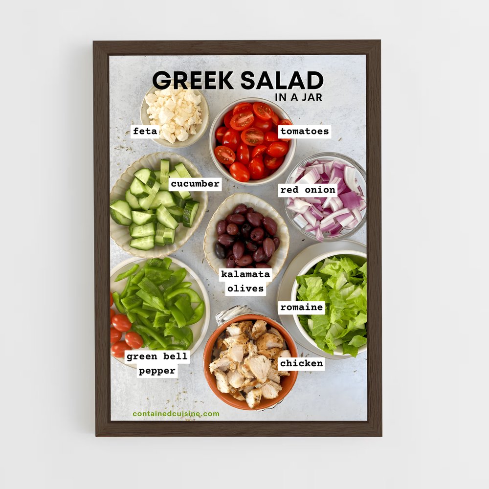 ap-greek salad-4 cadre Bois foncé