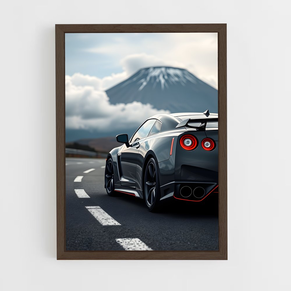ap-gt-r nismo-12 cadre Bois foncé