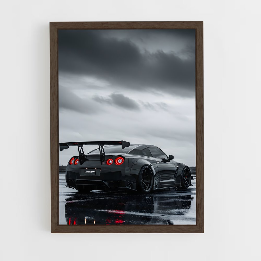 ap-gt-r nismo-4 cadre Bois foncé