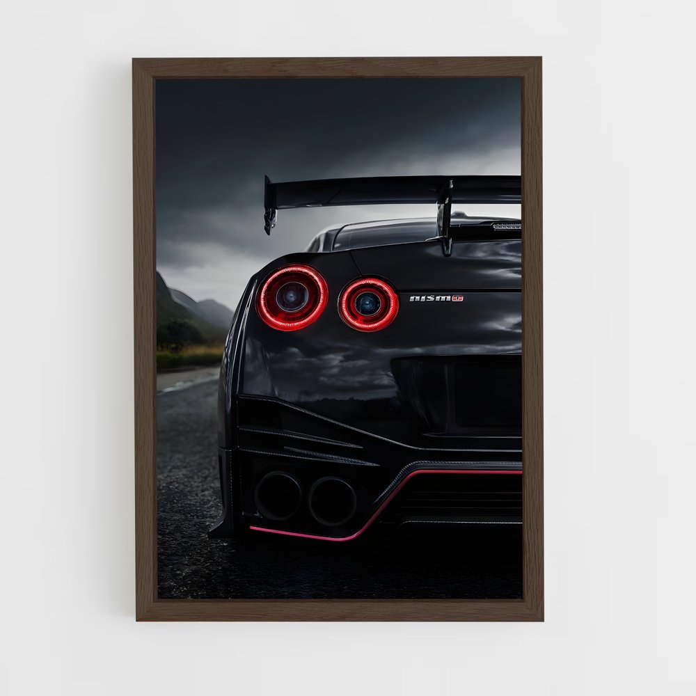 ap-gt-r nismo-5 cadre Bois foncé