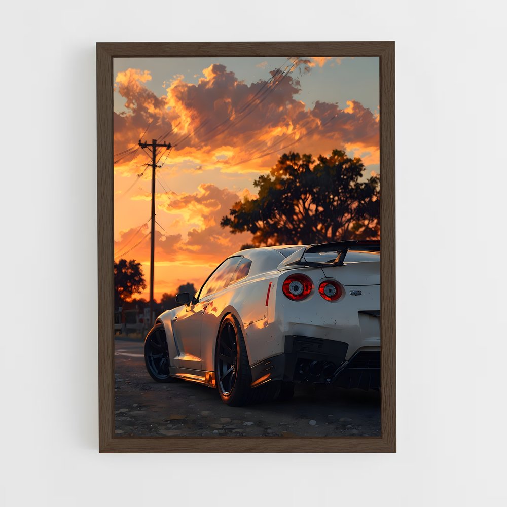 ap-gt-r nismo-6 cadre Bois foncé