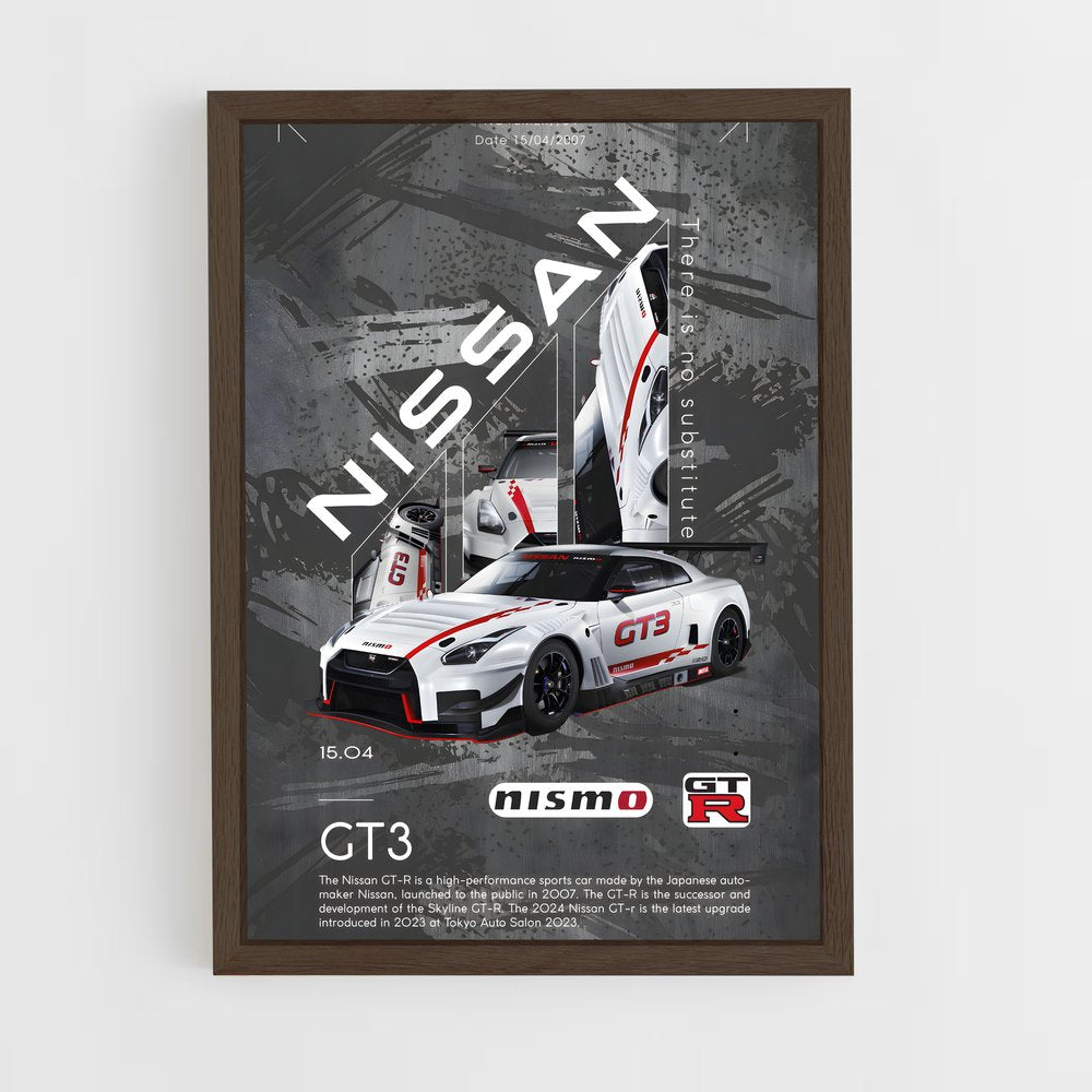 ap-gt-r nismo-9 cadre Bois foncé