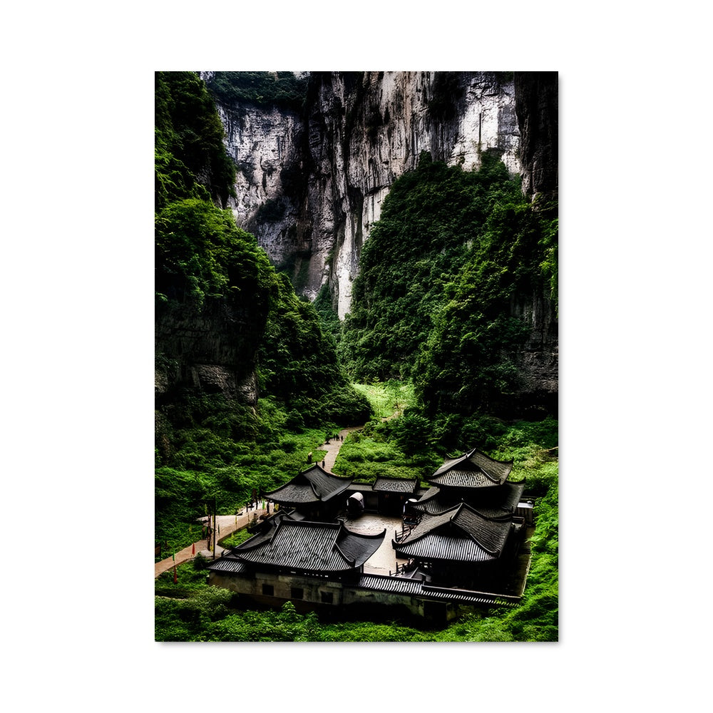 Poster Village des Karsts