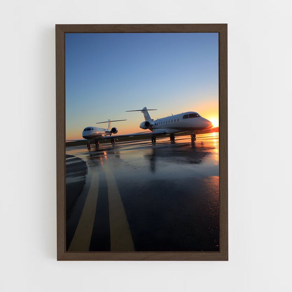 ap-gulfstream g550-8 cadre Bois foncé